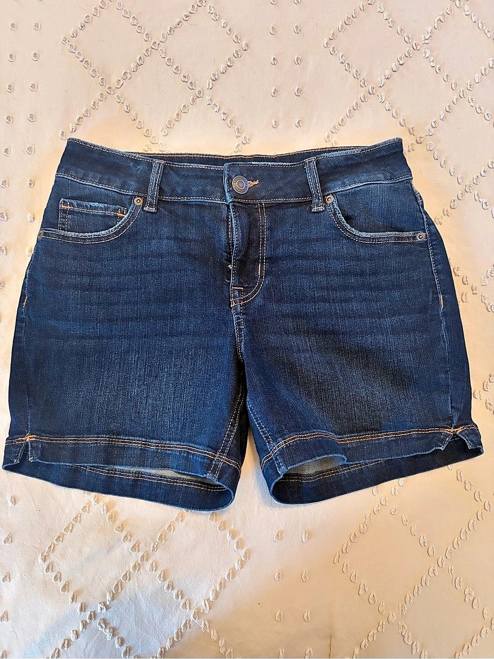 Women's Denim Jean Shorts in Blue Like New